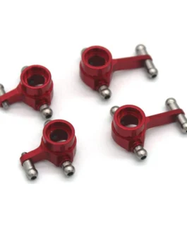 4PCS Upgraded Metal Steering Cup Rear Wheel Seat for Wltoys 284131 284010 284161 K989 K969 1/28 RC Cars Vehicles Models Parts