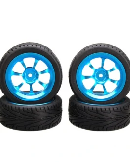 4PCS Alloy Rims Tires RC Car Wheels 1/18 WLtoys A959-B A979-B A959 A969 A979 K929 Vehicles Model Parts