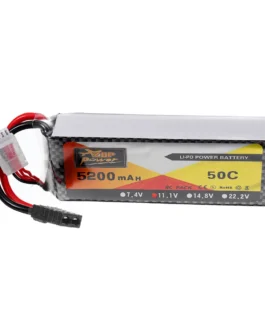 ZOP Power 11.1V 5200mah 50C 3S Lipo Battery TRX Plug for Wltoys 1/8 RC Car