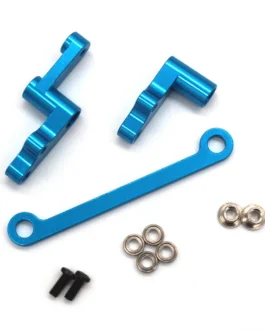 Metal Upgrade Accessories Steering Assembly For Wltoys 124008 124010 1/12 RC Car Parts