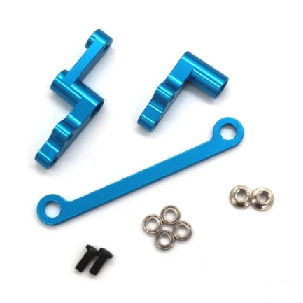 Metal Upgrade Accessories Steering Assembly For Wltoys 124008 124010 1/12 RC Car Parts