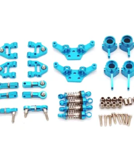 Upgraded Full Metal Parts Set for Wltoys 284161 284010 284131 K969 K989 K979 1/28 RC Car Vehicles Model Spare Parts