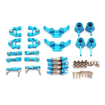Upgraded Full Metal Parts Set for Wltoys 284161 284010 284131 K969 K989 K979 1/28 RC Car Vehicles Model Spare Parts