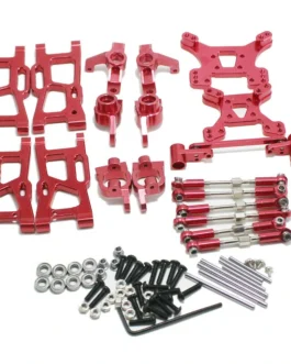 Wltoys 144001 144010 124019 124017 124018 1/14 Metal Upgrade Swing Arm Steering Seat Rear Wheel Seat C Seat RC Car Parts