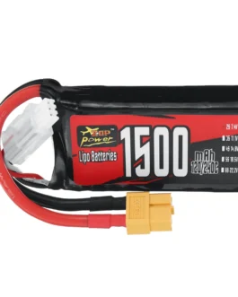 ZOP Power 2S 7.4V 1500mAh 120/240C 11.1Wh LiPo Battery XT60 Plug for Wltoys 144001 RC Car