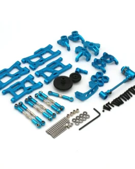 Upgraded Metal Parts Set for Wltoys 144001 144010 144002 124017 124019 1/12 1/14 RC Car Vehicles Model Spare Accessories
