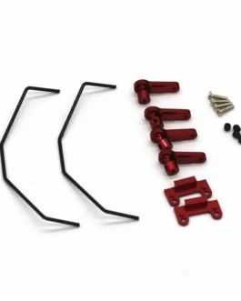 1/14 Metal Upgraded Anti Roll Bar Set For Wltoys 144001 144002 124016 124017 124018 124019 LC Vehicle Model Parts
