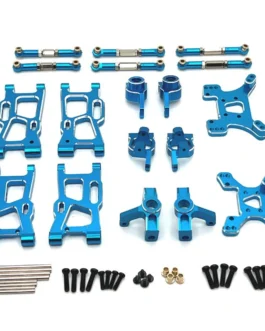 Upgrade Metal Accessories Set for Wltoys 124007 144001 124017 124019 Remote Control RC Car Spare Parts