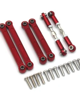 Upgraded Metal Front and Rear Tie Rod Set Wltoys 144001 144010 124016 124018 124007 124017 124019 124008 124007 124010 RC Car Parts