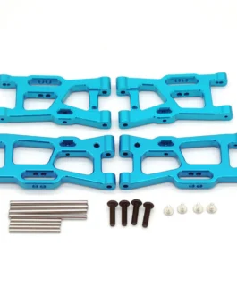 Upgraded Metal Front Rear Lower Suspension Arm for Wltoys 124008 124010 144001 1/12 1/14 RC Cars Vehicles Models Spare Parts
