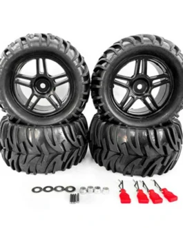 4PCS Upgraded Larger Tires Wheels 12mm Hex for Wltoys 144001 144010 124017 124018 124019 RC Car Vehicles Model Parts