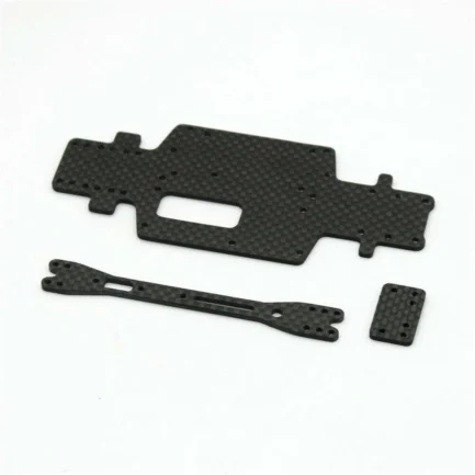 Upgraded Carbon Fiber Chassis Bottom Second Floor Plate for Wltoys 284161 284010 284131 K989 K979 K999 1/28 RC Car Vehicles Parts