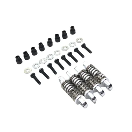 4PCS Upgraded Metal Shock Absorbers Dampers for Wltoys 1/28 284161 284010 284131 K969 K979 K989 K999 P929 P939 RC Cars Vehicles Models Parts