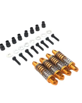 4PCS Upgraded Metal Shock Absorbers Dampers for Wltoys 1/28 284161 284010 284131 K969 K979 K989 K999 P929 P939 RC Cars Vehicles Models Parts