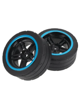 2PCS Wltoys 104072 1/10 RC Car Spare Tires Wheels 2098/2099 Vehicles Models Parts Accessories