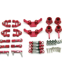 Upgraded Full Metal Parts Set for Wltoys 284161 284010 284131 K969 K989 K979 1/28 RC Car Vehicles Model Spare Parts