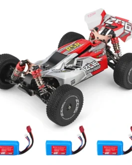 Wltoys 144001 1/14 2.4G 4WD High Speed Racing RC Car Vehicle Models 60km/h 7.4v 1500mah Two or Three Battery