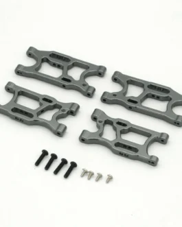 4PCS Metal Upgraded Front Rear Suspension Swing Arm for Wltoys 144001 124018 124019 1/12 1/14 RC Car Vehicles Spare Parts