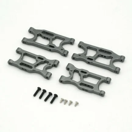 4PCS Metal Upgraded Front Rear Suspension Swing Arm for Wltoys 144001 124018 124019 1/12 1/14 RC Car Vehicles Spare Parts