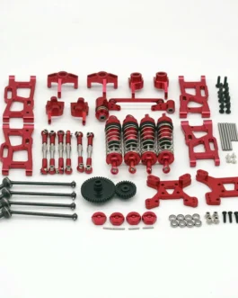 Wltoys 1/14 144001 144010 124019 Upgrade Metal Upgrade Parts With Shock Adapter Set RC Car Parts