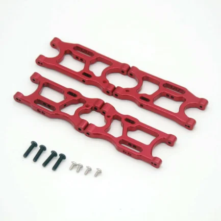 4PCS Metal Upgraded Front Rear Suspension Swing Arm for Wltoys 144001 124018 124019 1/12 1/14 RC Car Vehicles Spare Parts