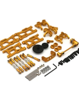 Upgraded Metal Parts Set for Wltoys 144001 144010 144002 124017 124019 1/12 1/14 RC Car Vehicles Model Spare Accessories