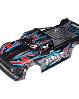 Wltoys 104072 1/10 RC Car Spare Body Shell Tail Wing w/ LED Light Painted 2103/2106 Vehicles Models Parts Accessories