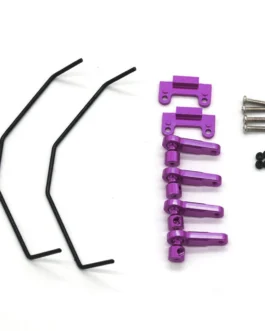 Upgraded Metal Anti Roll Bar Set for Wltoys 124008 124010 124019 144001 1/12 1/14 RC Cars Vehicles Models Spare Parts