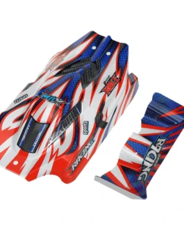 Wltoys 124008 1/12 RC Car Parts Body Shell Tail Wing Painted Vehicles Models Spare Accessories 2739