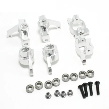 1/14 Metal Upgrade Steering Seat Rear Wheel Seat C Seat For Wltoys 144001 RC Car Parts