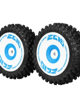2PCS Wltoys 124017 Brushless 1/12 RC Car Spare Front/Rear Tires 2017 2018 Vehicles Model Parts