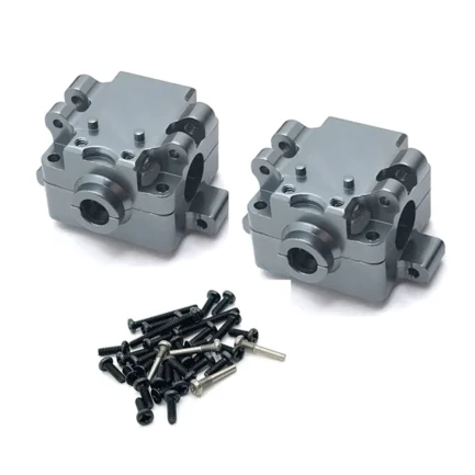 2PCS Upgraded Metal Front Rear Geabox for Wltoys 1/28 284131 K989 K979 K969 Drift RC Cars Vehicles Models Spare Parts