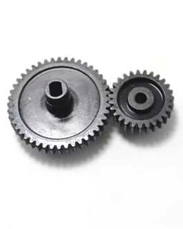 2Pcs/set Decelerate Steel Gear+Motor Gear Wltoys 144001 124018 124019 144010 124016 124017 RC Car Parts