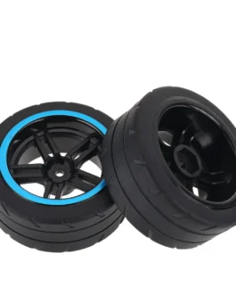 2PCS Wltoys 104072 1/10 RC Car Spare Tires Wheels 2098/2099 Vehicles Models Parts Accessories