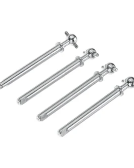4PCS Wltoys 2428 1/24 RC Car Parts Drive Shafts Rock Crawler Vehicles Models Spare Accessories 0187