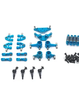 Upgraded Metal Parts Set Suspension Arm Shock Absorber Damper for Wltoys 1/28 284161 284010 284131 K969 K979 K989 K999 P929 P939 RC Car Vehicles Models Accessories