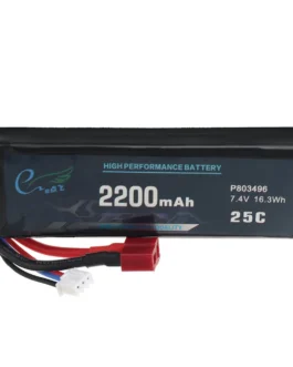 Wltoys 7.4V 2200mAh 25C 2S T Plug Lipo Battery K949-78 for 124016 124017 124018 124019 144001 144010 10428 10428A/B/C/A2/B2/C2 K949 RC Car Parts