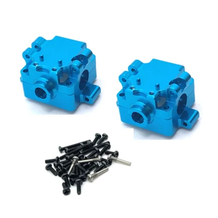 2PCS Upgraded Metal Front Rear Geabox for Wltoys 1/28 284131 K989 K979 K969 Drift RC Cars Vehicles Models Spare Parts