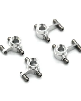 4PCS Upgraded Metal Steering Cup Rear Wheel Seat for Wltoys 284131 284010 284161 K989 K969 1/28 RC Cars Vehicles Models Parts