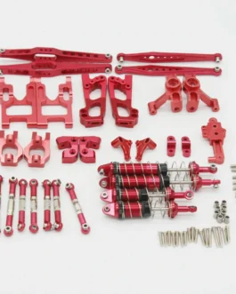 Wltoys 1/12 12427 12428 Upgrade Metal C Seat Steering Cup Shock Adapter Set RC Car Parts