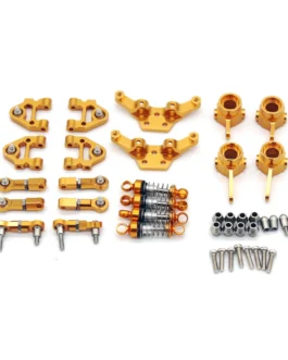 Upgraded Full Metal Parts Set for Wltoys 284161 284010 284131 K969 K989 K979 1/28 RC Car Vehicles Model Spare Parts