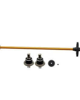 Upgraded Metal Center Drive Shaft Differential Assembly for Wltoys 124016 124017 124018 124019 1/12 RC Cars Vehicles Models Spare Parts