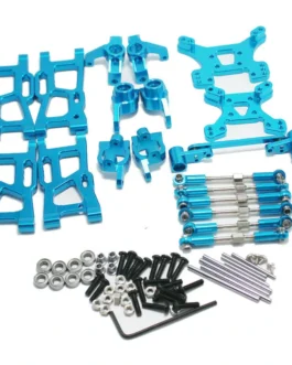 Wltoys 144001 144010 124019 124017 124018 1/14 Metal Upgrade Swing Arm Steering Seat Rear Wheel Seat C Seat RC Car Parts