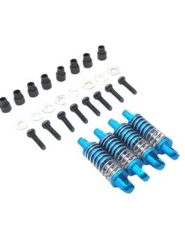 4PCS Upgraded Metal Shock Absorbers Dampers for Wltoys 1/28 284161 284010 284131 K969 K979 K989 K999 P929 P939 RC Cars Vehicles Models Parts