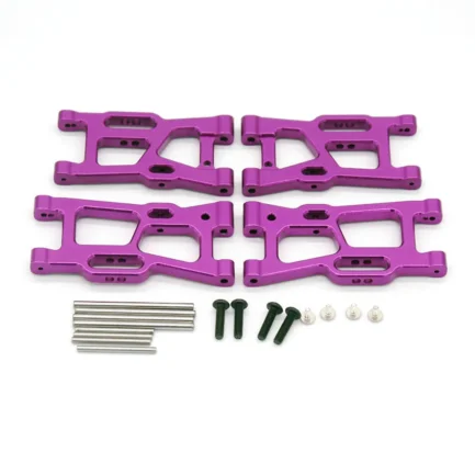 Upgraded Metal Front Rear Lower Suspension Arm for Wltoys 124008 124010 144001 1/12 1/14 RC Cars Vehicles Models Spare Parts
