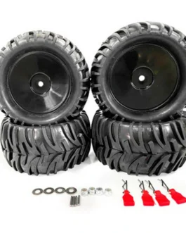 4PCS Upgraded Larger Tires Wheels 12mm Hex for Wltoys 144001 144010 124017 124018 124019 RC Car Vehicles Model Parts